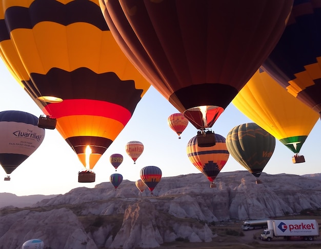 カッパドキアでの忘れられない体験：熱気球など