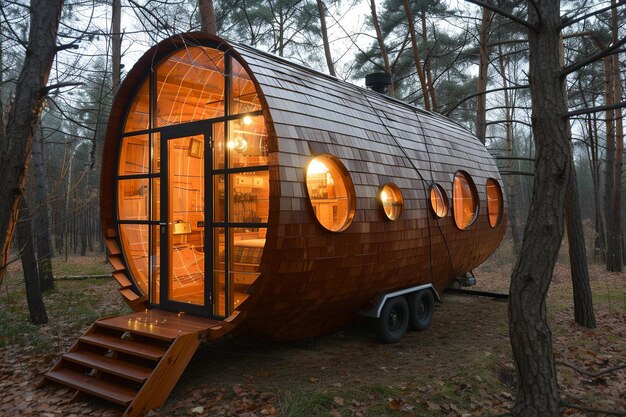 Innovatív öko-kabinok érkeznek a franche-comtéi Les Grands Lacs birtokra