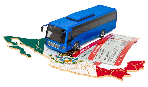 Mexico Charter Bus with Driver - Private Bus Rental for Groups and Tours