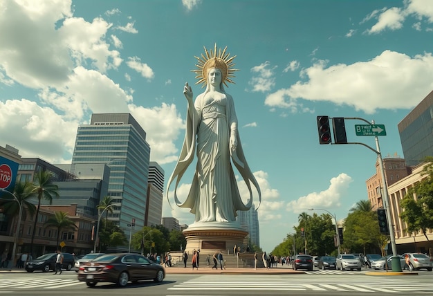 Socha mieru: Spojenie talianskeho remeselného umenia a dánskeho dedičstva