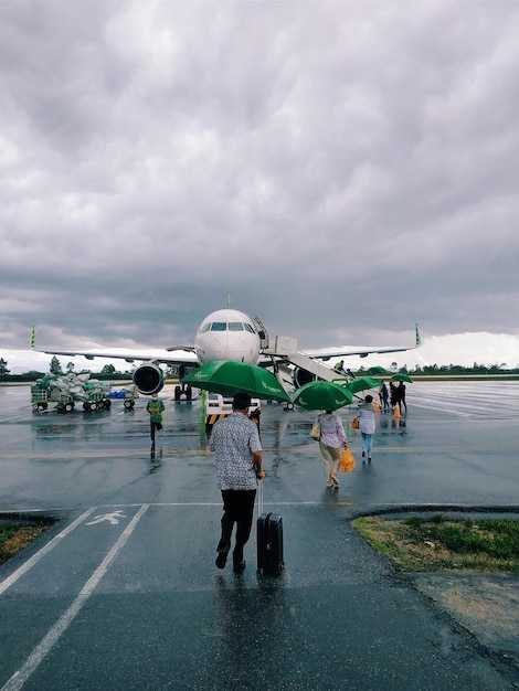 Daily Flight Volume and Peak Landing Times at Lombok International (LOP)