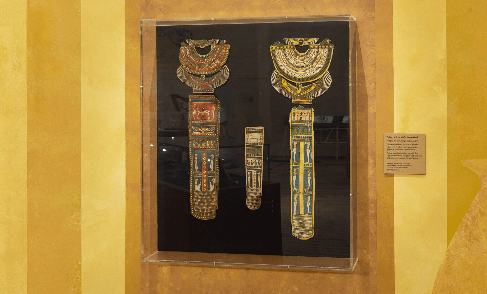 الحفاظ على التراث المصري: كارتونيات المومياء لمعرض "صنع مصر