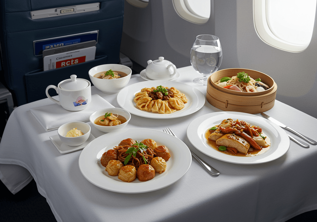 China Airlines Launches Exquisite Seasonal Menu for Travelers
