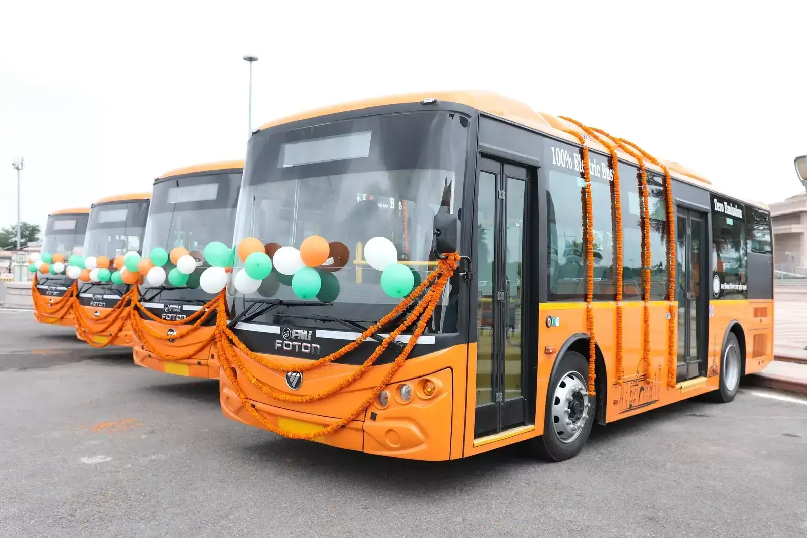 1,222 Electric Buses to Revolutionize Urban Mobility in India