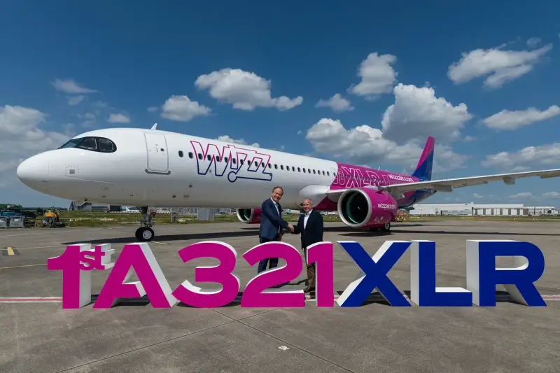 Wizz Air Welcomes Its First Pratt & Whitney Powered A321XLR Aircraft