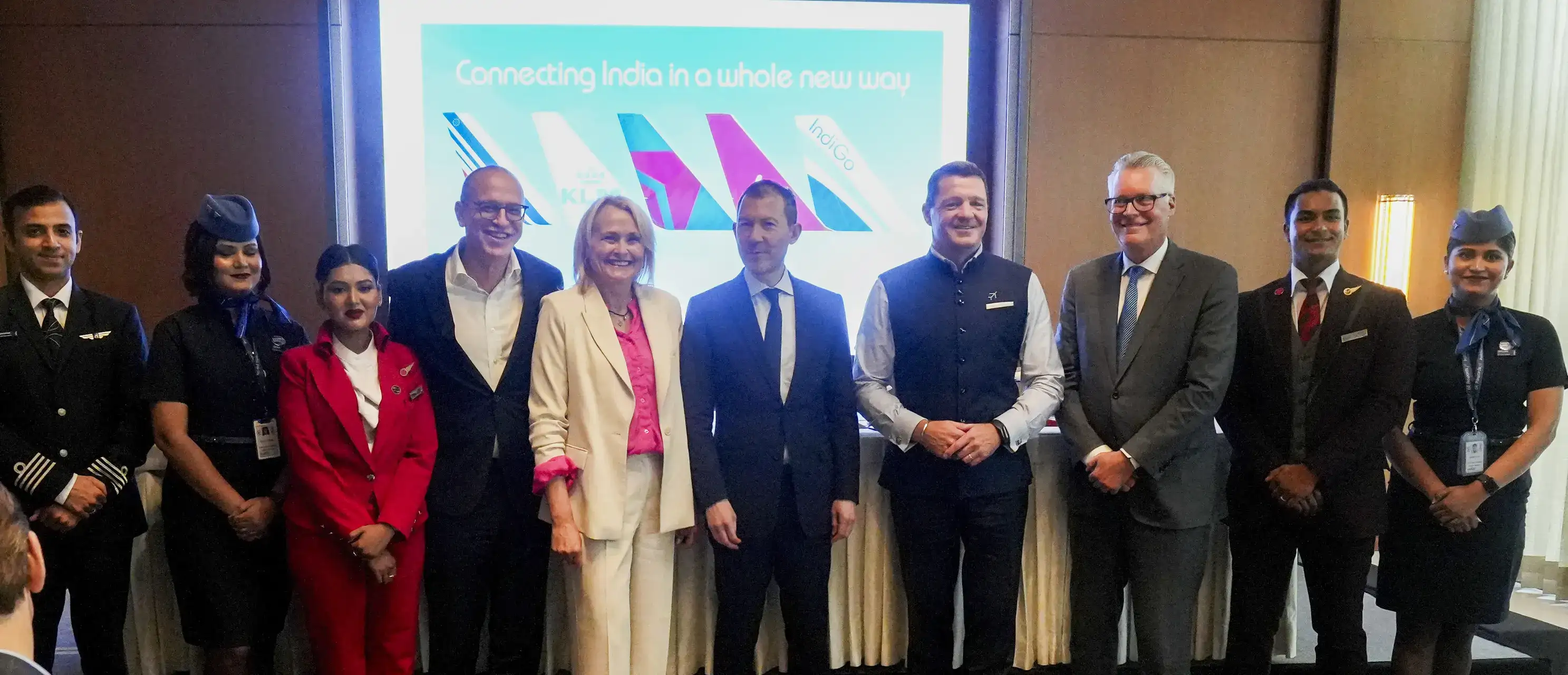 Major Airlines Unite to Link India with Europe and North America