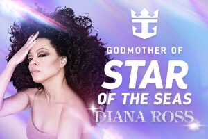Diana Ross Appointed Godmother of Royal Caribbean’s New Icon Class Ship, Star of the Seas