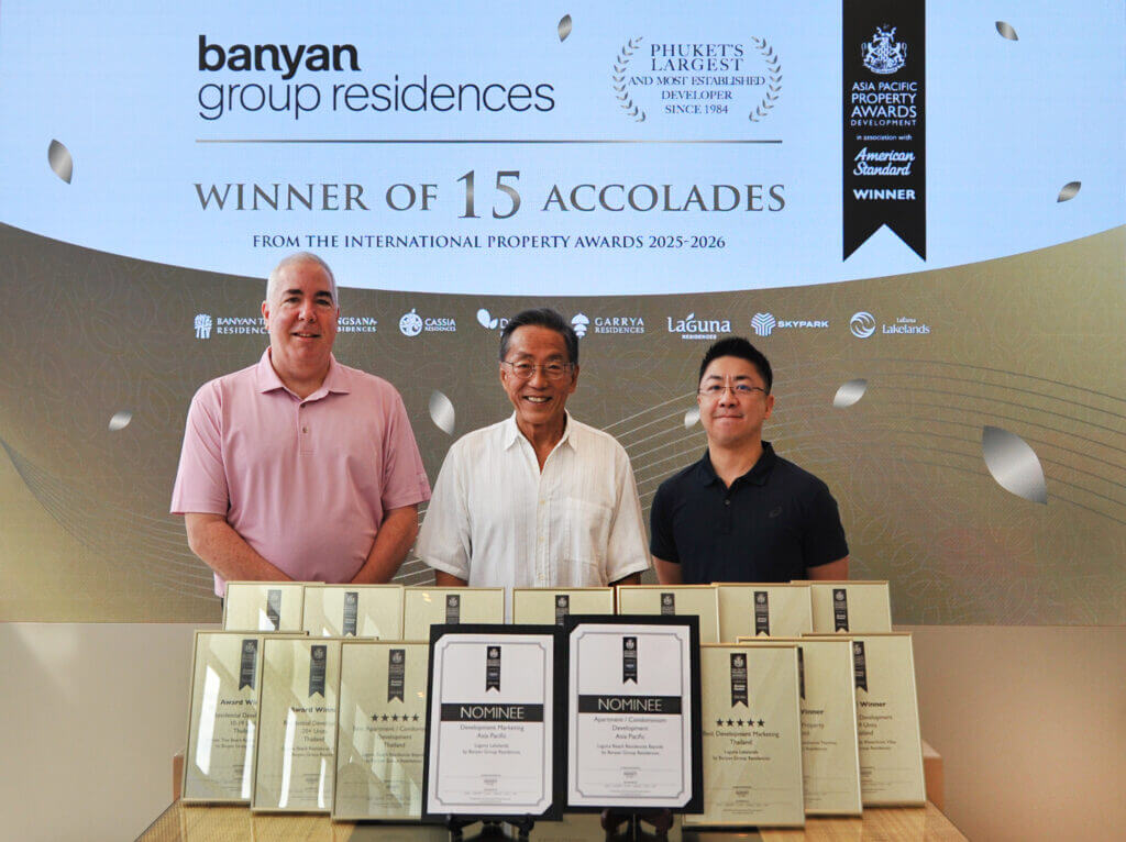 Banyan Group Celebrates 15 Victories at the Asia-Pacific Property Awards