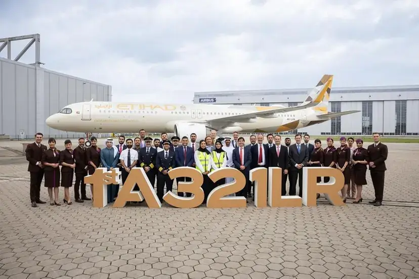 Etihad Airways Welcomes Its First Airbus A321LR Aircraft to Revolutionize Short and Medium-Haul Travel