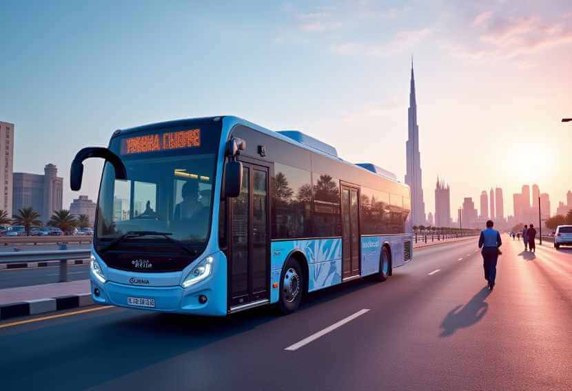 Enhanced Travel Between Dubai and Sharjah: A Look at the New E308 Bus Route
