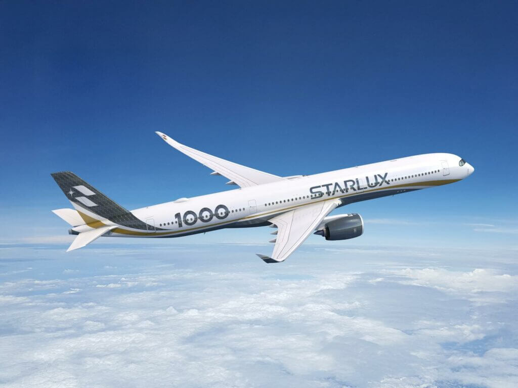 STARLUX Airlines Expands Fleet with Ten Additional A350-1000 Aircraft