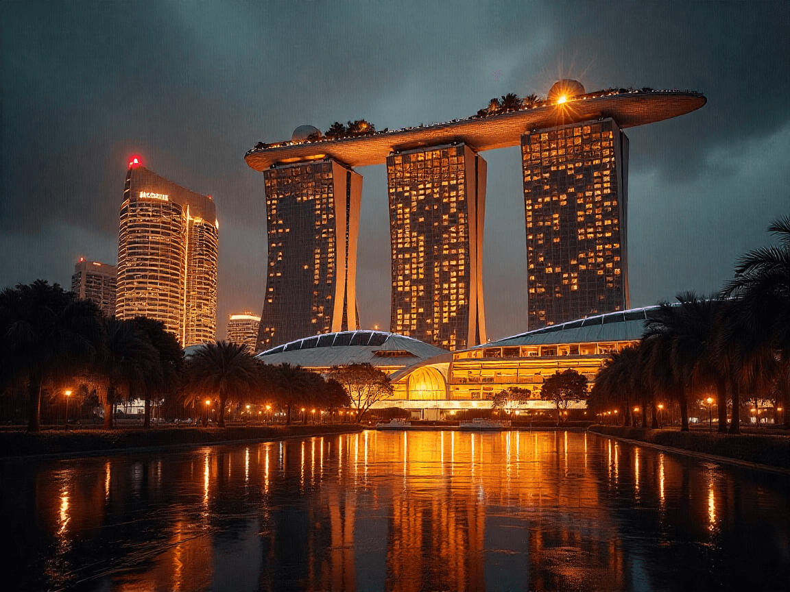 Las Vegas Sands Unveils $8 Billion Luxury Resort Project in Singapore