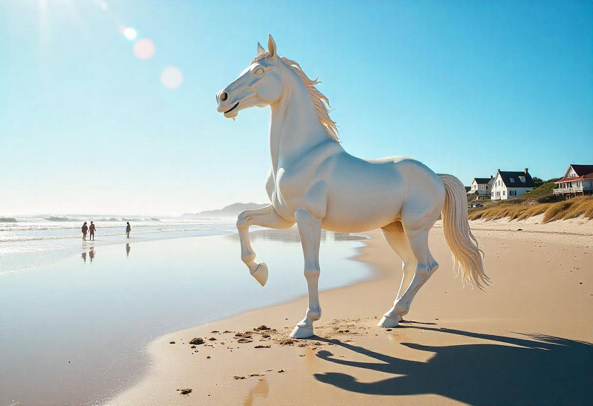 Discovering the Depths of Ivan Morison's White Horses and Coastal Communities