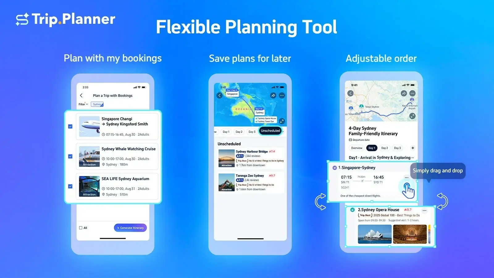 Streamlining Travel Experiences with the AI-Driven Trip.Planner
