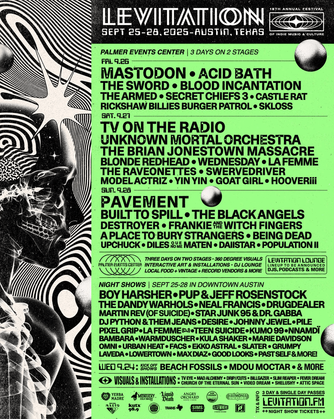 Experience Levitation Festival 2023 in Austin: Music, Venues, and Night Shows