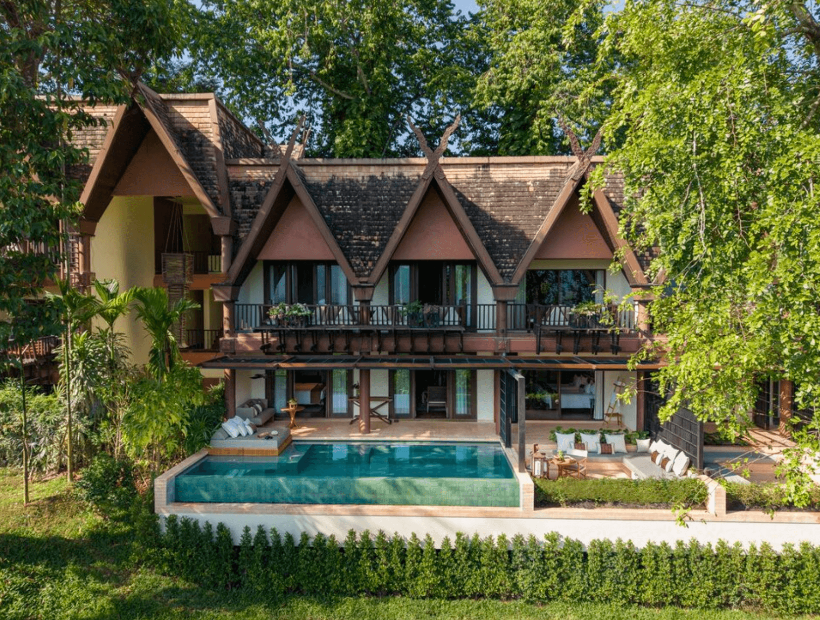 Experience the Mekong Explorer Pool Suites at Anantara Golden Triangle Elephant Camp & Resort