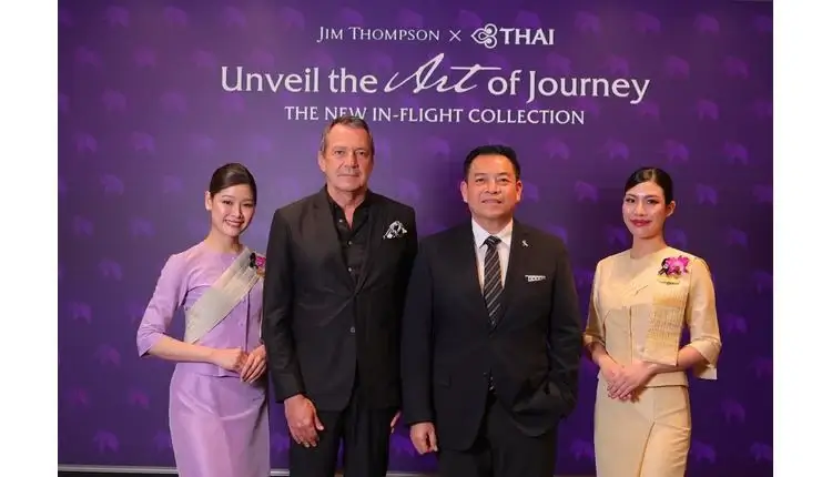 Jim Thompson and Thai Airways Reveal New Culturally Inspired In-Flight Collection for Premium Passengers Starting 2026