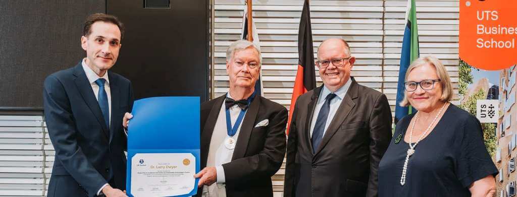 Celebrating Professor Larry Dwyer's Outstanding Contributions to Tourism with the UN's Ulysses Prize